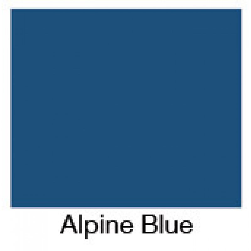 Alpine Blue Bath Panel - Front panel