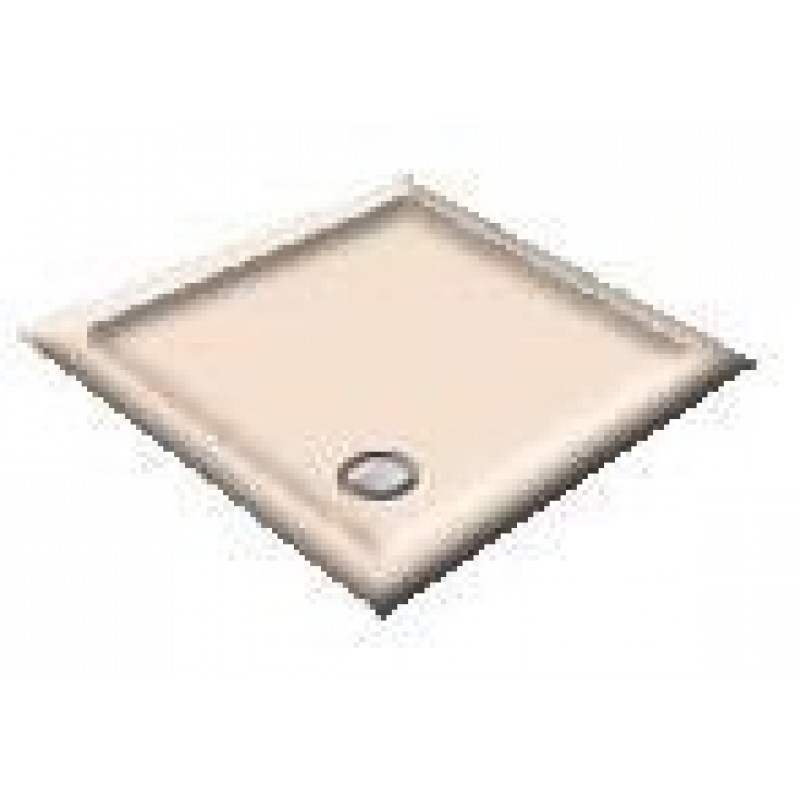 1000X800 Whisper Peach Offset Quadrant Shower Trays