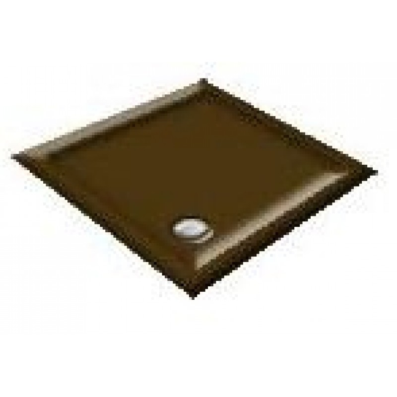 1000X1000X50mm Sepia Square Shower Trays