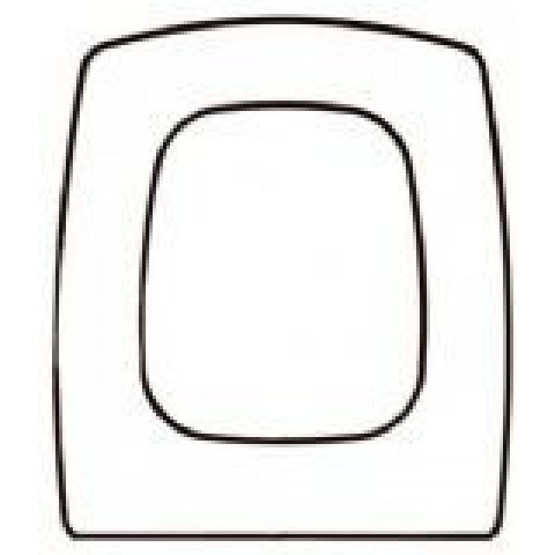 FLUTE Solid Wood Replacement Toilet Seats
