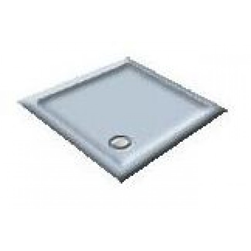1400 White/Blue Delft Offset Pentagon Shower Trays