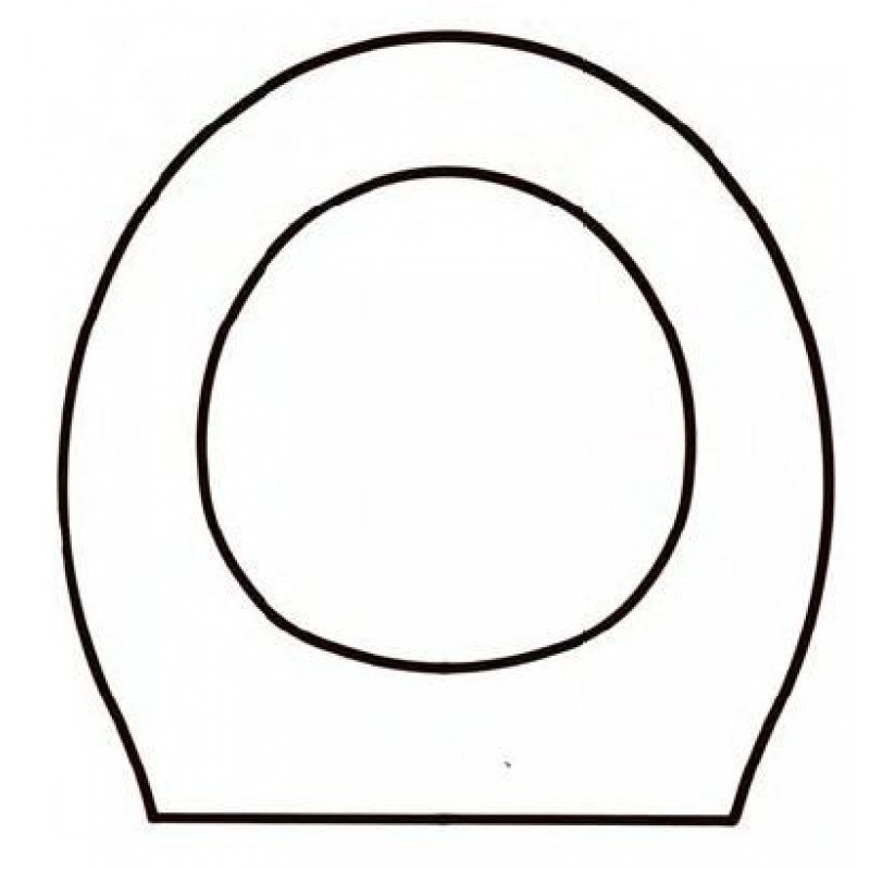 LISSA DOON Solid Wood Replacement Toilet Seats