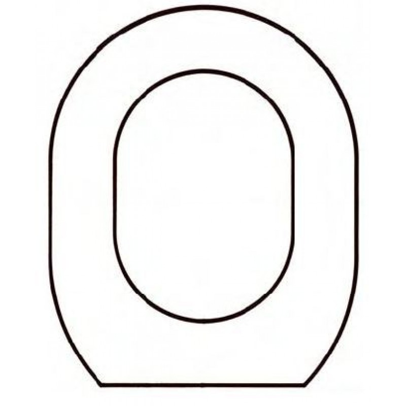 PRIMAVERA Custom Made Plastic Replacement Toilet Seat