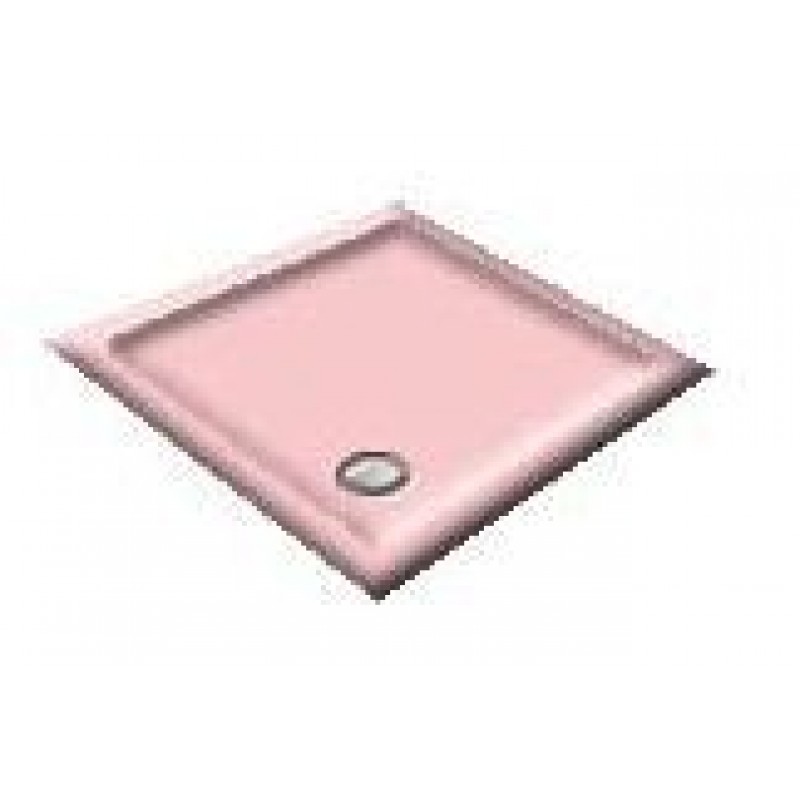 1000 Misty Pink Quadrant Shower Trays 