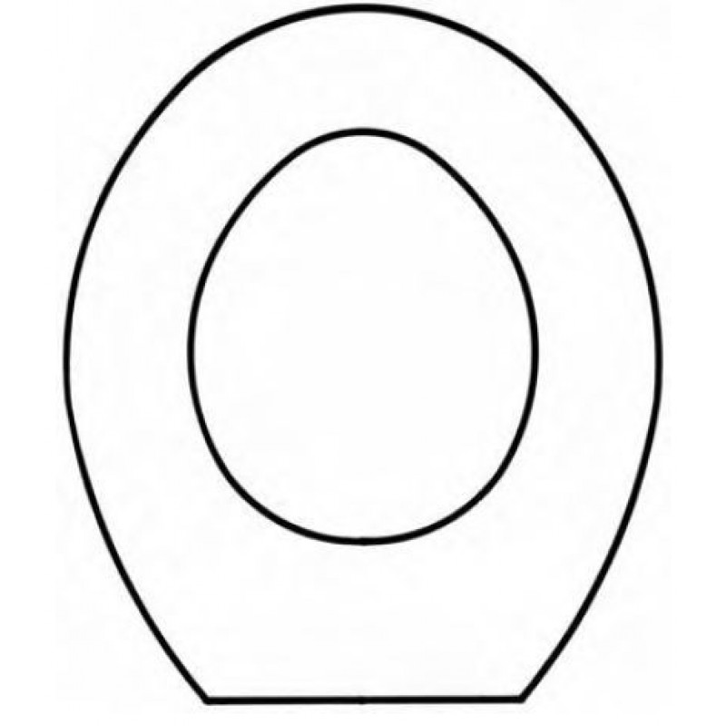 Armitage Shanks - Braemar Solid Wood Replacement Toilet Seat