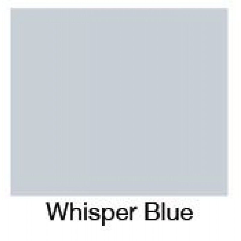 Whisper Blue Bath Panel - Front panel