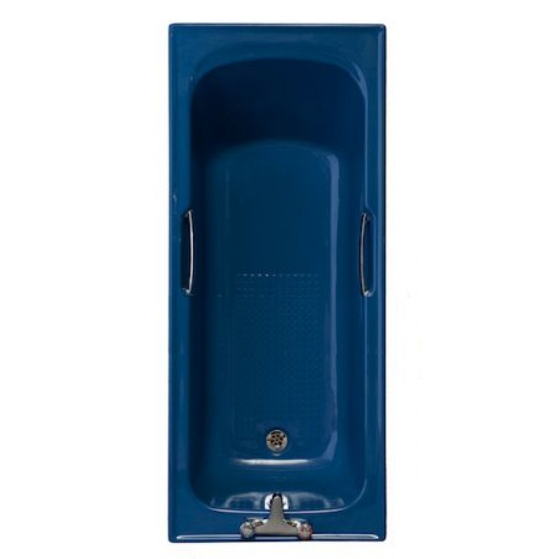 SORRENTO BLUE / 2 TAPHOLE TWINGRIP BATH 1700x700