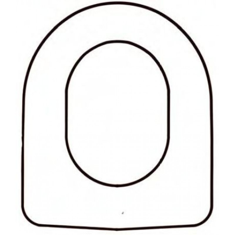 Continental Solid Wood Replacement Toilet Seat