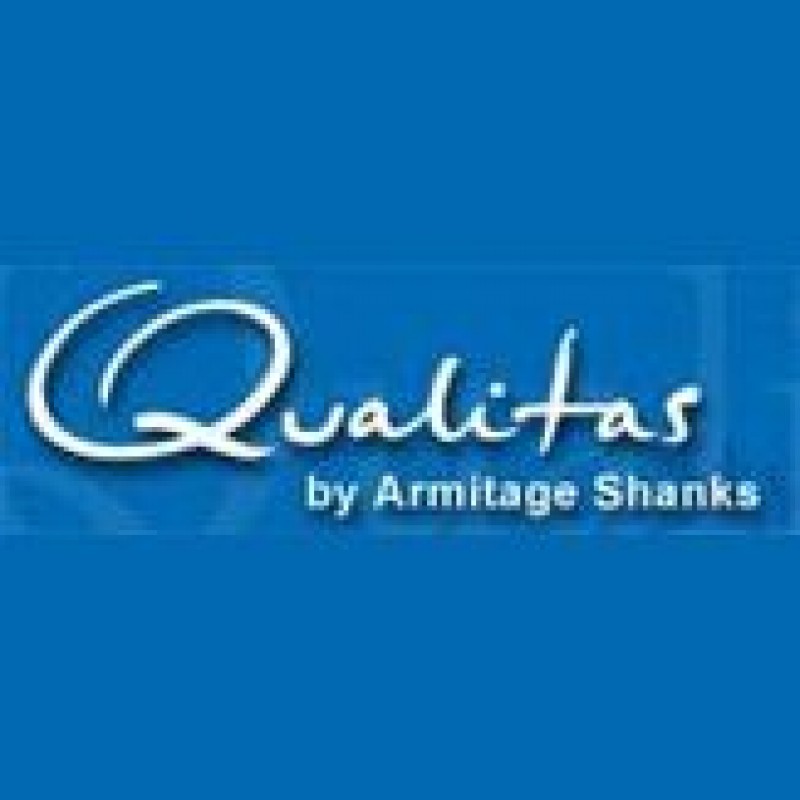 Qualitas Limoges Flush Button and Flush Mechanism Kit - Gold Finish.