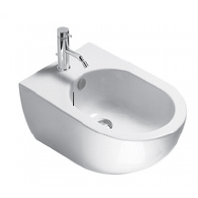 Sfera54 NEW Wall-hung bidet 1 tap hole 