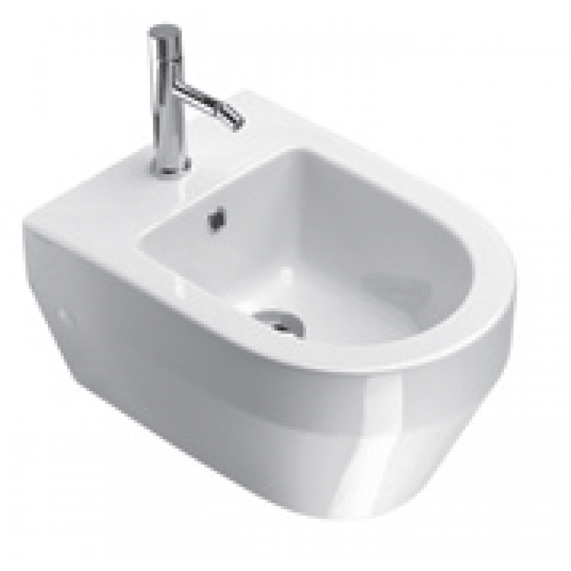 Z50 Wall-hung bidet 1 tap hole 