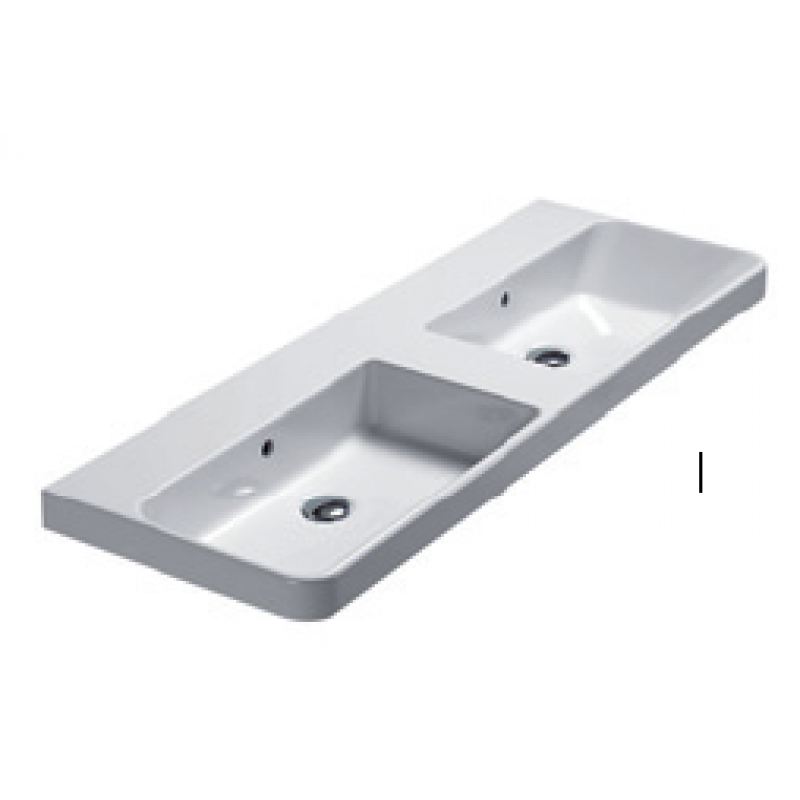 120 Washbasin 0, 1 or 3 tap holes