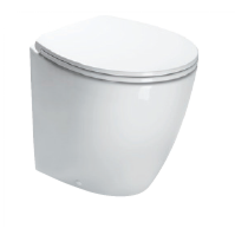 50 Back to wall PAN-White