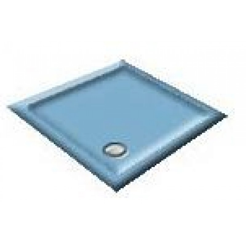 900x760 Bermuda Blue Rectangular Shower Trays