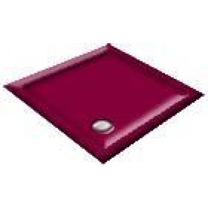 900x700 Burgundy  Rectangular Shower Trays