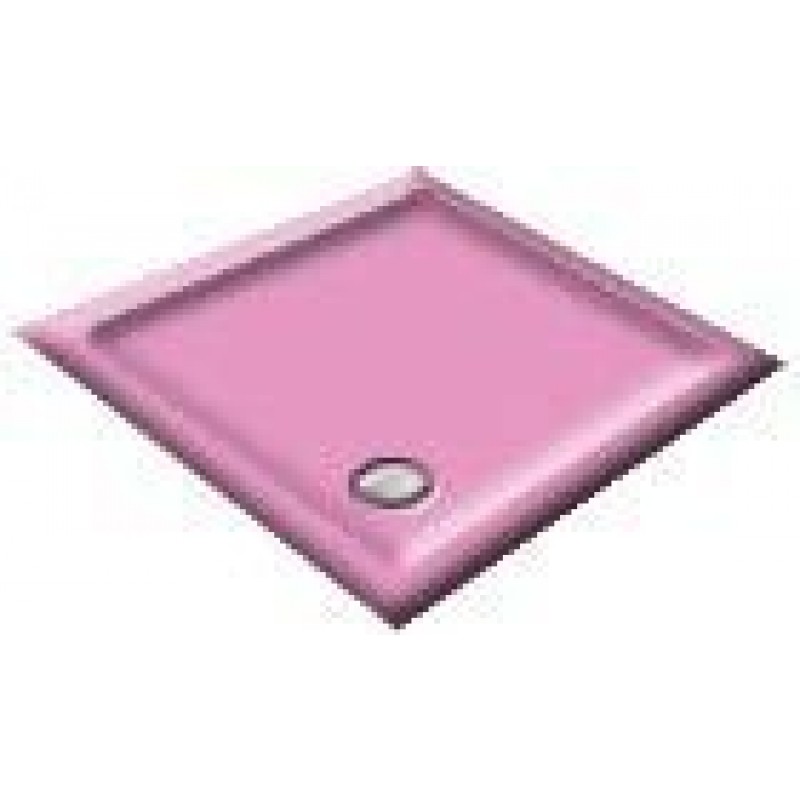 1000x700 Flamingo Pink Rectangular Shower Trays