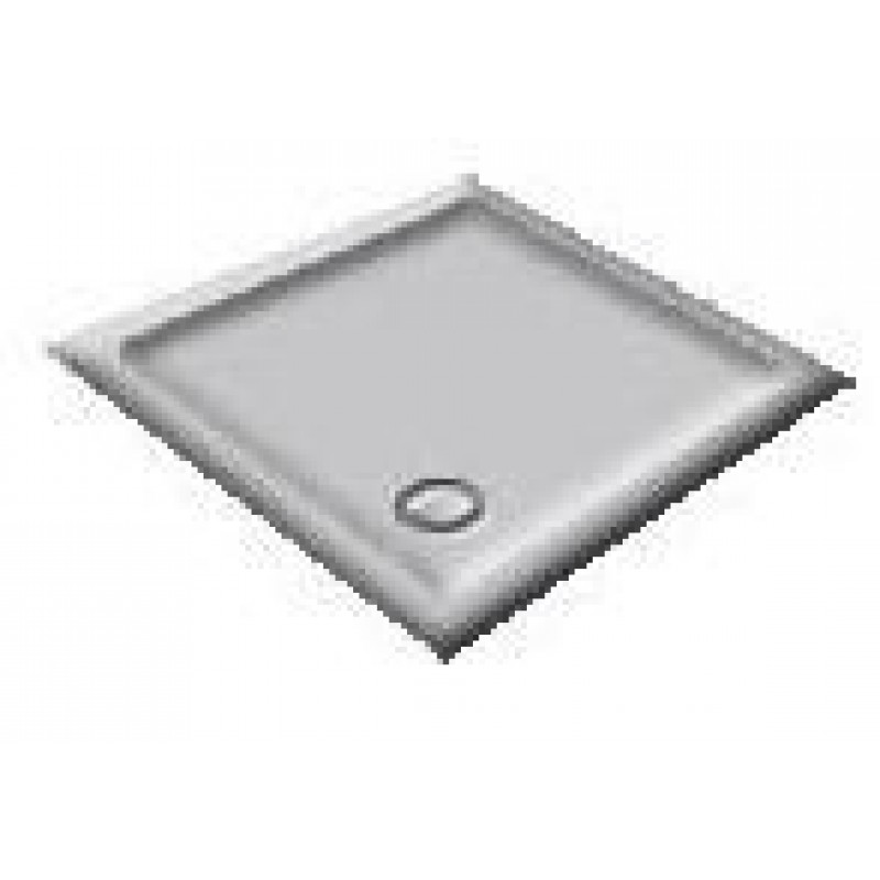 1000 Whisper Grey Pentagon Shower Trays