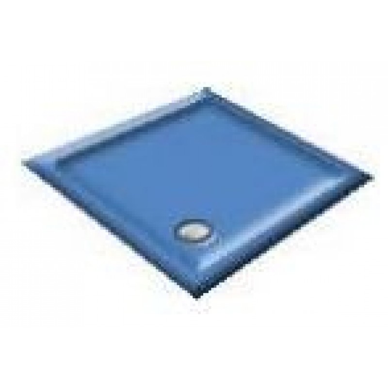 900x800 Alpine Blue Offset Quadrant Shower Trays