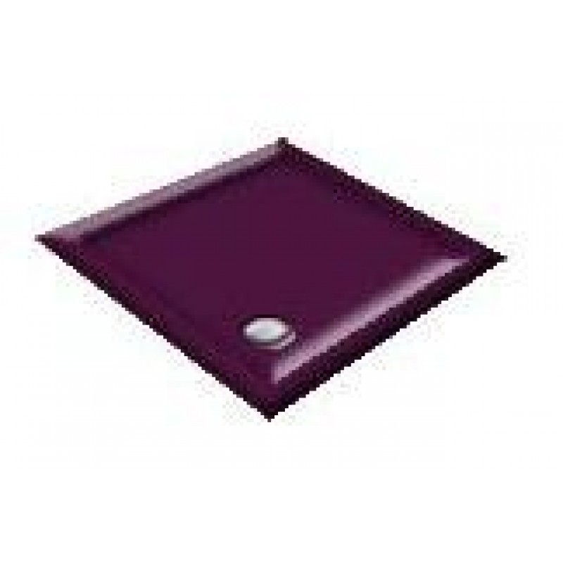1200 Imperial Purple Offset Pentagon Shower Trays