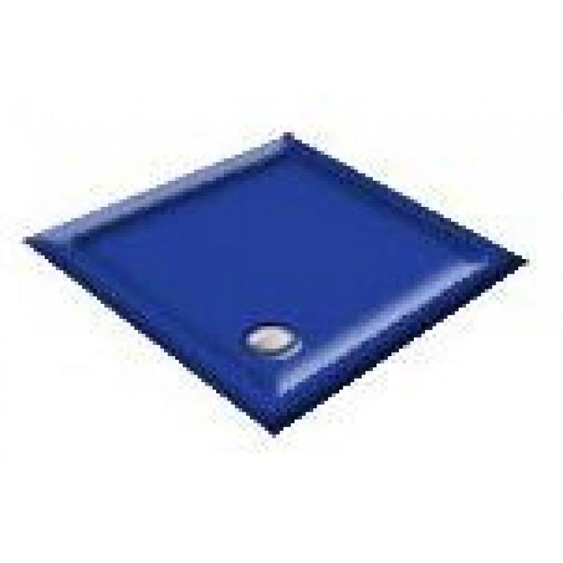 900X800 Penthouse Blue Offset Quadrant Shower Trays