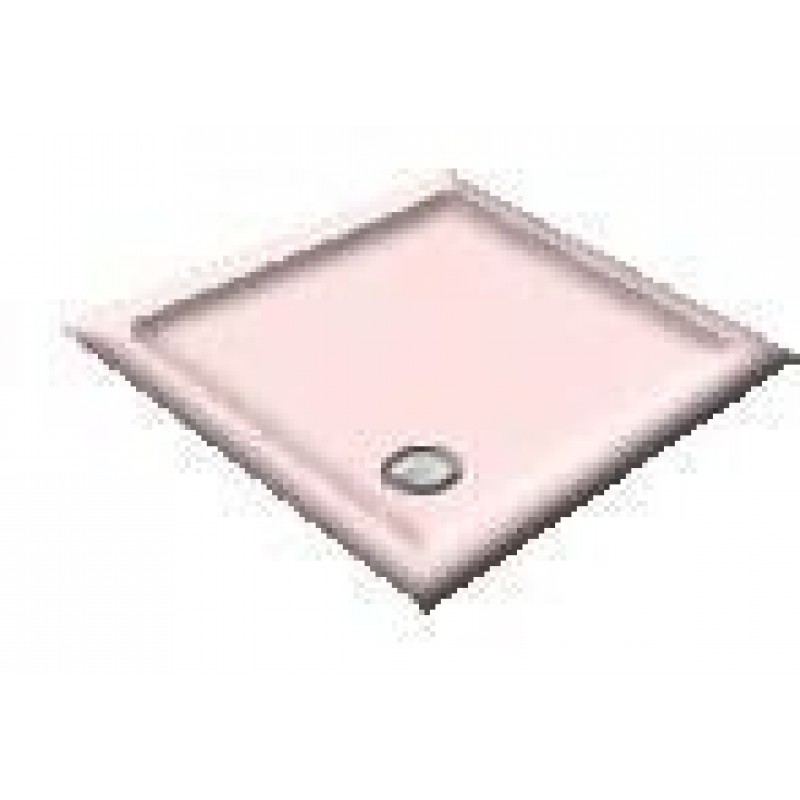 1200X900 Whisper Pink Offset Quadrant Shower Trays