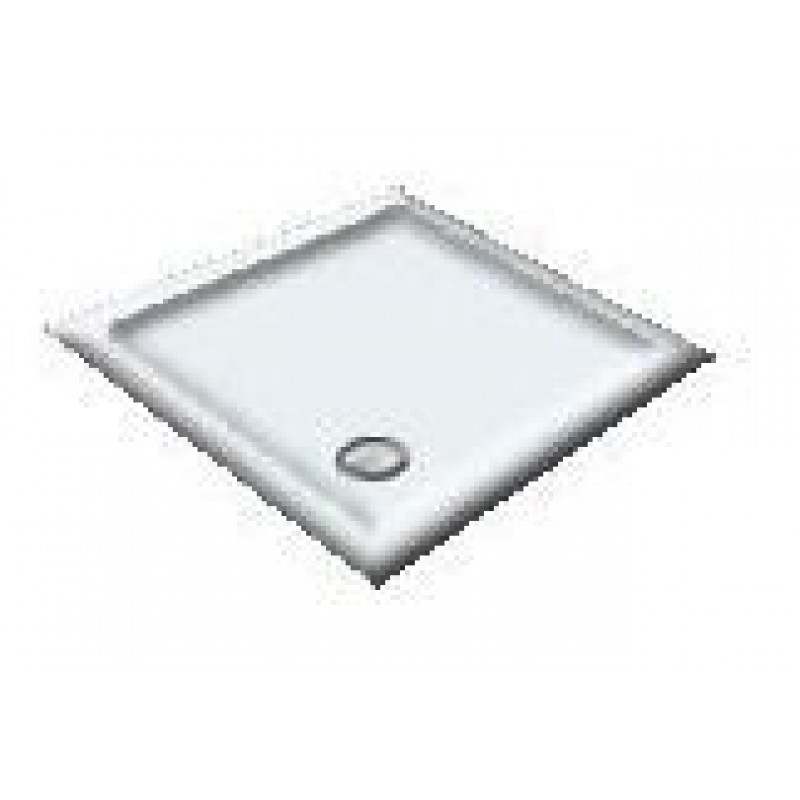 1000X800 White/Indian Pearl Offset Quadrant Shower Trays