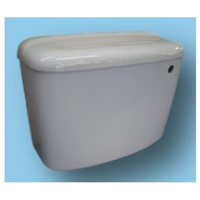 Champagne WC TOILET CISTERN 520mm close coupled model (lever flush)