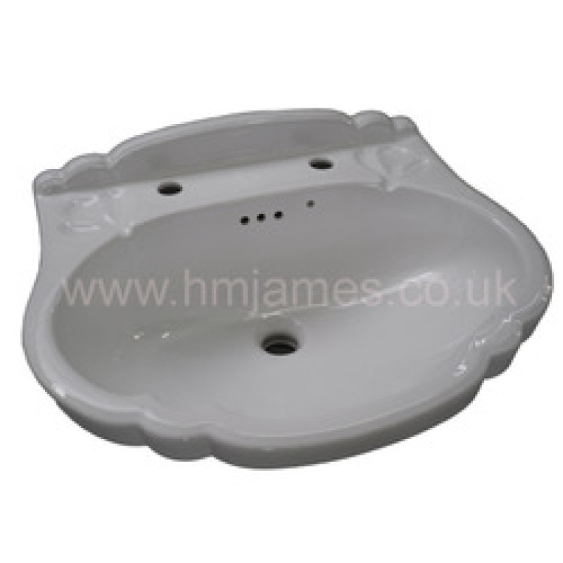 Versailles 60cm 2H basin - Pergamon