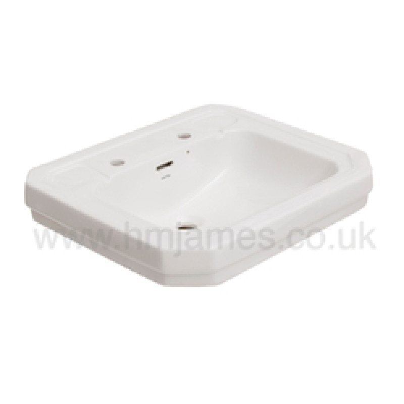 Waverley 560 2H Victorian Basin - White