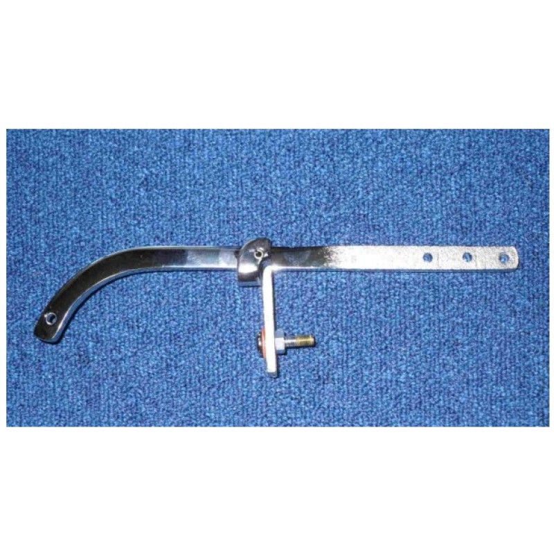 Twyford Chain pull lever arm & fulcrum bracket for high level cisterns - Chrome