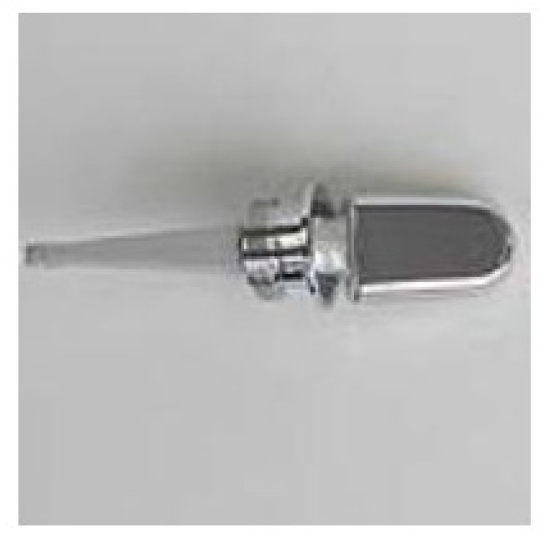 Vernon Tutbury NATURA WC cistern lever - Chrome