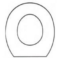 BALASANI Solid Wood Replacement Toilet Seats