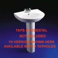 Tiffany 560 2H Basin - White