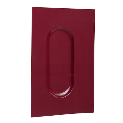 Burgundy Bath Panel - End panel