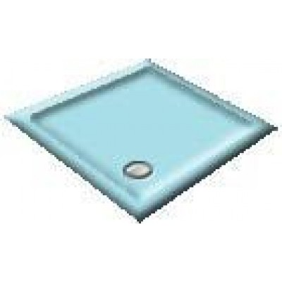 900X800 Sky Blue Offset Quadrant Shower Trays