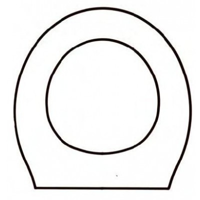 LISSA DOON Solid Wood Replacement Toilet Seats