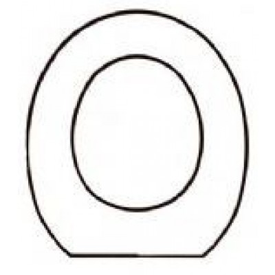 MONTE BIANCO Solid Wood Replacement Toilet Seats