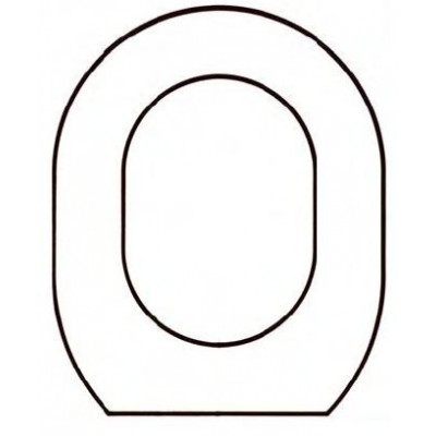 PRIMAVERA Custom Made Plastic Replacement Toilet Seat
