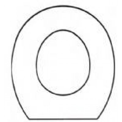 BALASANI Solid Wood Replacement Toilet Seats