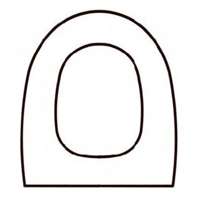 SOLAYA Solid Wood Replacement Toilet Seats