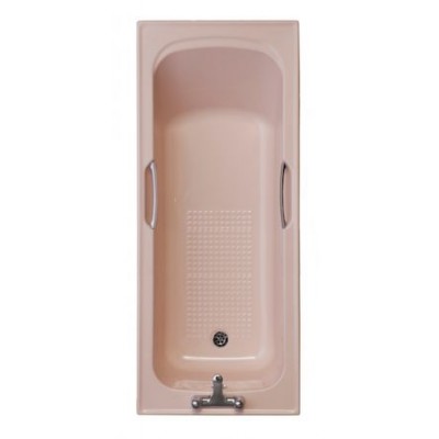 PEACH / 2 TAPHOLE TWINGRIP BATH 1500x700