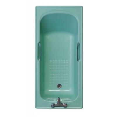 TURQUOISE / 2 TAPHOLE TWINGRIP BATH 1500mm x 700mm