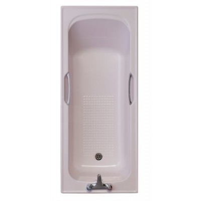 WHISPHER PINK / 2 TAPHOLE TWINGRIP BATH 1700x700