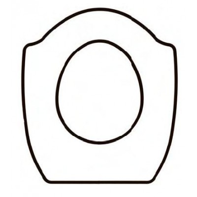 Chatsworth Nautilus Solid Wood Replacement Toilet Seat
