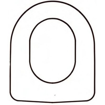 Continental Solid Wood Replacement Toilet Seat