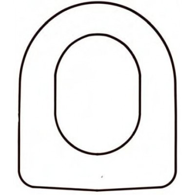 Continental Solid Wood Replacement Toilet Seat