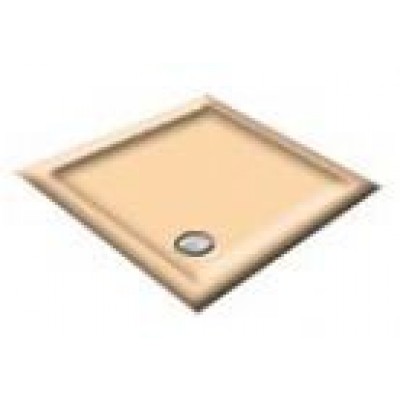 900x800 Almond Rectangular Shower Trays