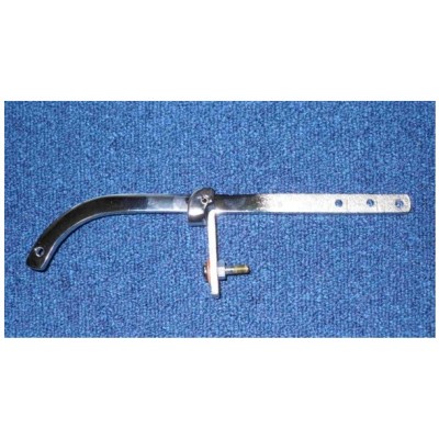 Armitage Shanks Chain pull lever arm & fulcrum bracket for high level cisterns - Chrome