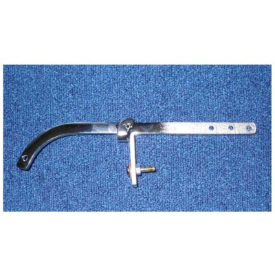 Doulton Chain pull lever arm & fulcrum bracket for high level cisterns - Chrome