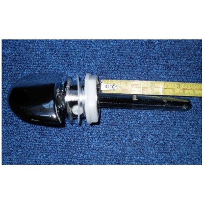 Jacuzzi Bathrooms Side hole mounted cistern lever Arm length - 70mm short, Finish - Gold